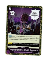 Conquerer of Three Worlds Ragnaraku Rare EB01-039 Memorial Collection One Piece Card Game