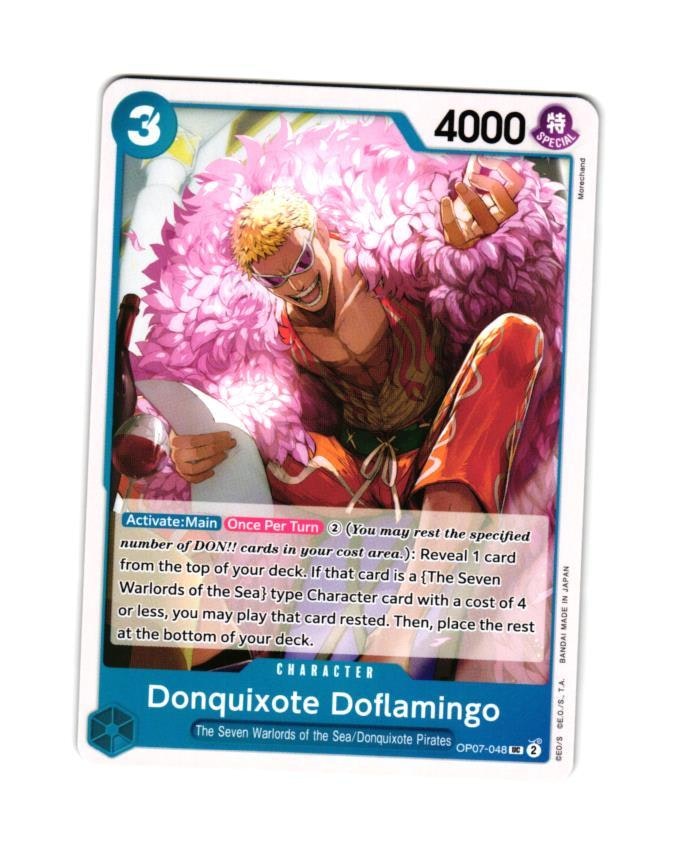 Donquixote Doflamingo Uncommon OP07-048 500 Years Into The Future One Piece