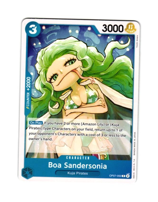 Boa Sandersonia Common OP07-050 500 Years Into The Future One Piece