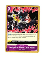 Megaton Nine Tails Rush Common OP07-078 500 Years Into The Future One Piece