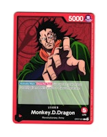 Monkey D Dragon Leader OP07-001 500 Years Into The Future One Piece