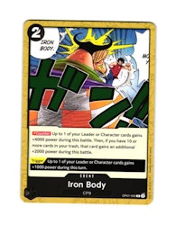 Iron Body Common OP07-095 500 Years Into The Future One Piece