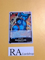 Monkey.D.Luffy Rare Foil OP07-091 500 Years Into The Future One Piece Card Game