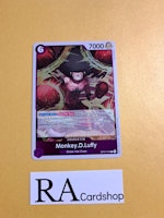 Monkey.D.Luffy Rare Foil OP07-073 500 Years Into The Future One Piece Card Game