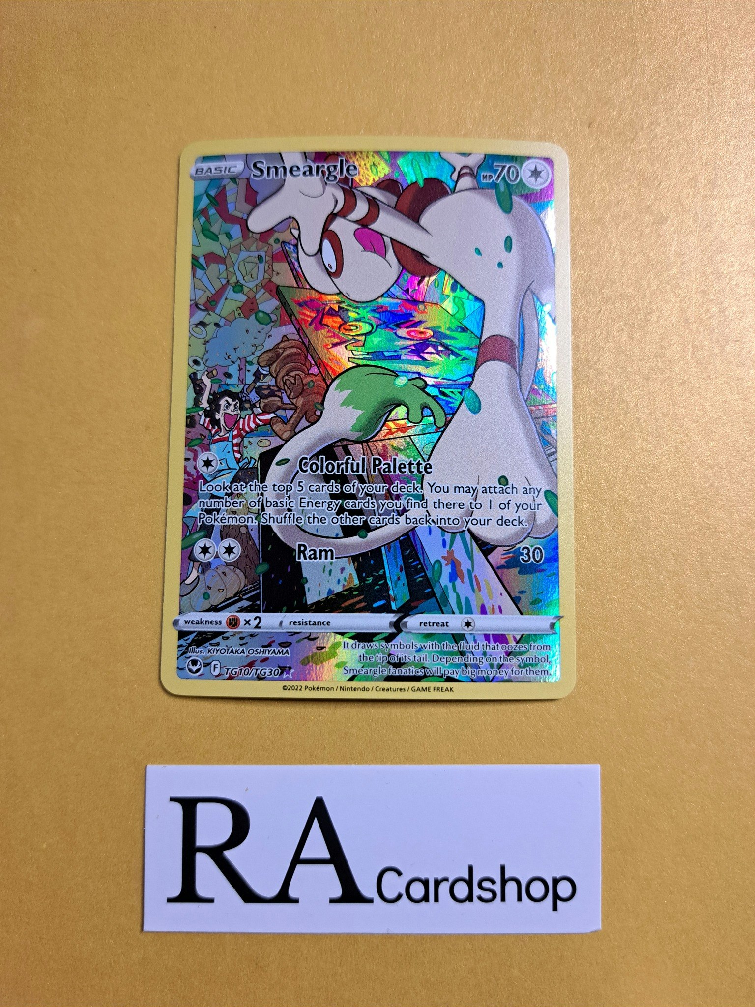 Smeargle TG10/TG30 Silver Tempest Pokemon