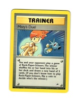Mistys Duel Uncommon 123/132 Gym Heroes Pokemon
