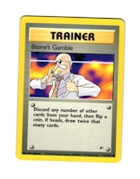Blaines Gamble Common 121/132 Gym Heroes Pokemon
