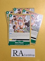 More Pizza!! Uncommon OP07-037 500 Years Into The Future One Piece Card Game