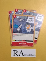 KEEP OUT Common OP07-018 500 Years Into The Future One Piece Card Game