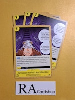 He Possesses the Worlds Most Brilliant Mind Uncommon OP07-114 500 Years Into The Future One Piece Card Game