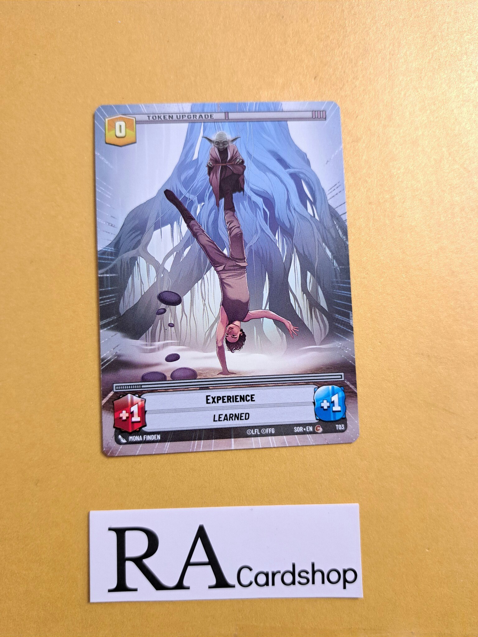 Kestro City / Experience Token Common 293 Spark of the Rebellion (SOR) Star Wars Unlimited
