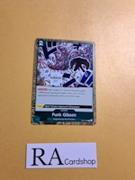 Punk Gibson Rare Foil OP01-058 Pre-Errata Romance Dawn One Piece Card Game