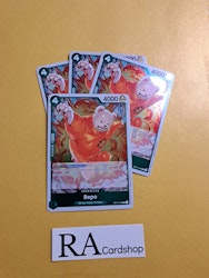 Bepo Rare Foil Playset OP01-049 Romance Dawn One Piece Card Game