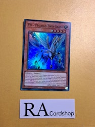 ZW - Pegasus Twin Saber Super Rare MP22-EN057 1st Edition Tin of the Pharaohs Gods 2022 MP22 Yu-Gi-Oh