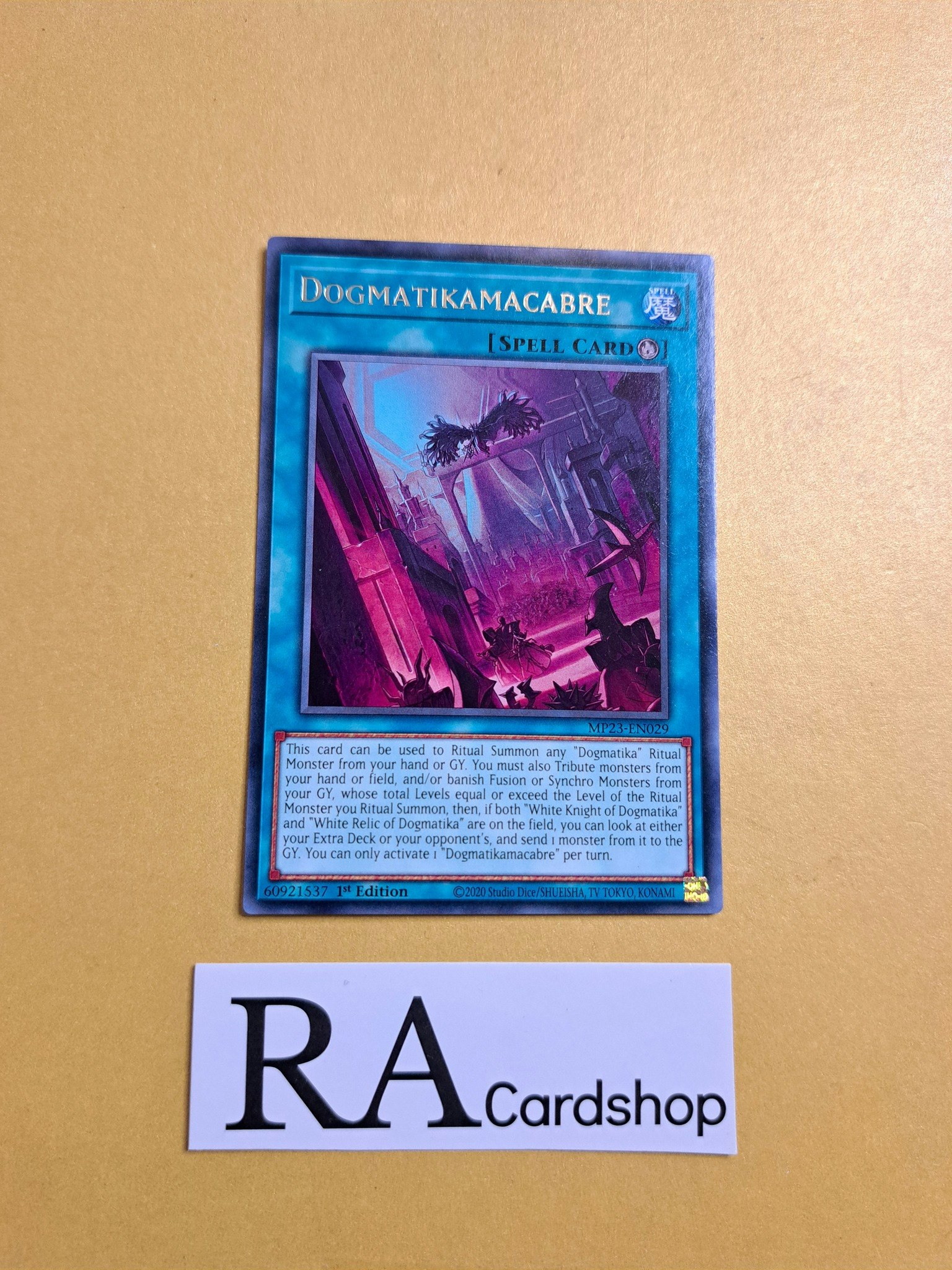 Dogmatikmacabre Rare MP23-EN029 1st Edition 25th Anniversary Tin: Dueling Heroes Mega Pack MP23 Yu-Gi-Oh