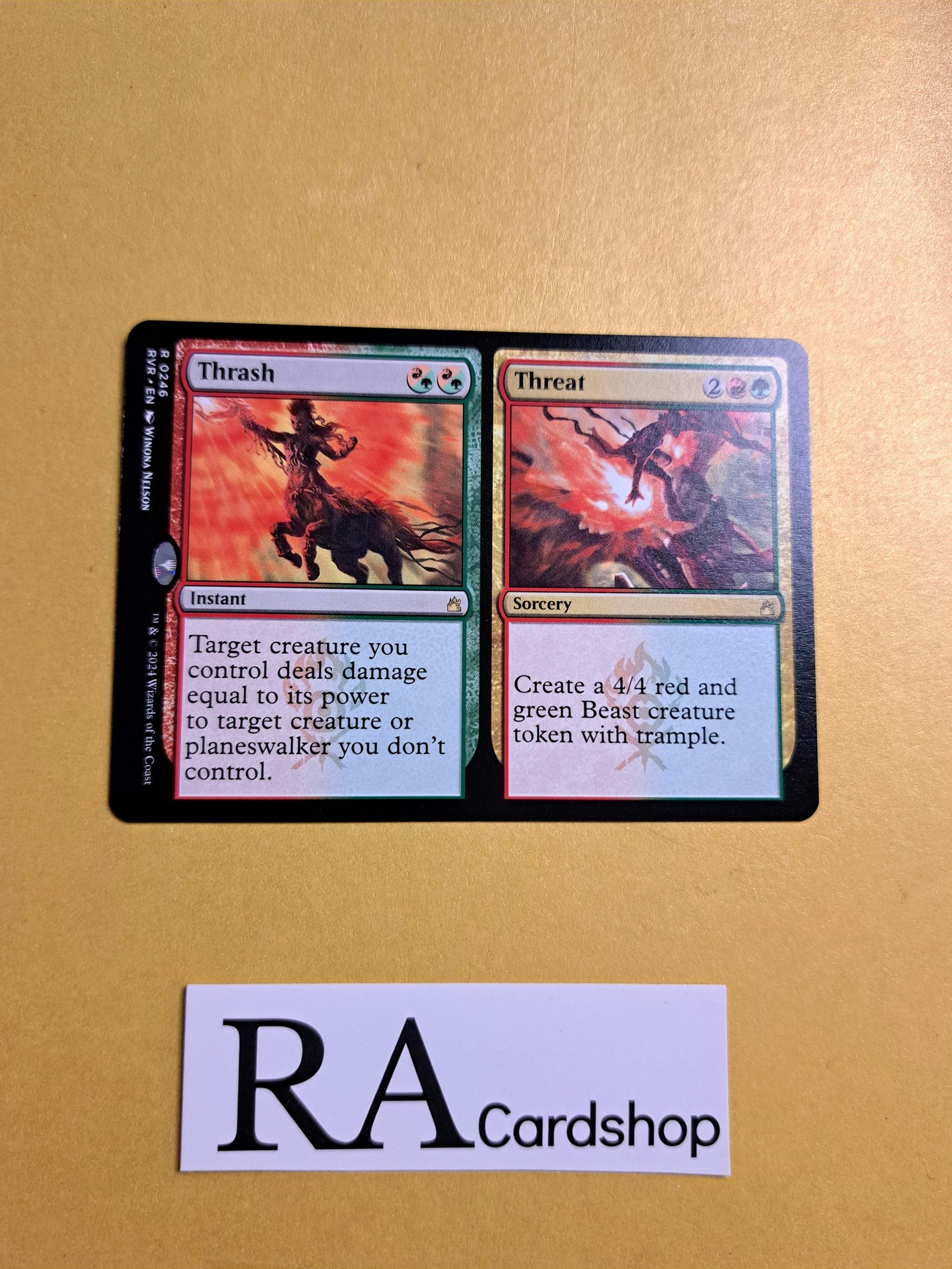 Trash / Threat Rare 0246 Ravnica Remastered (RVR) Magic the Gathering