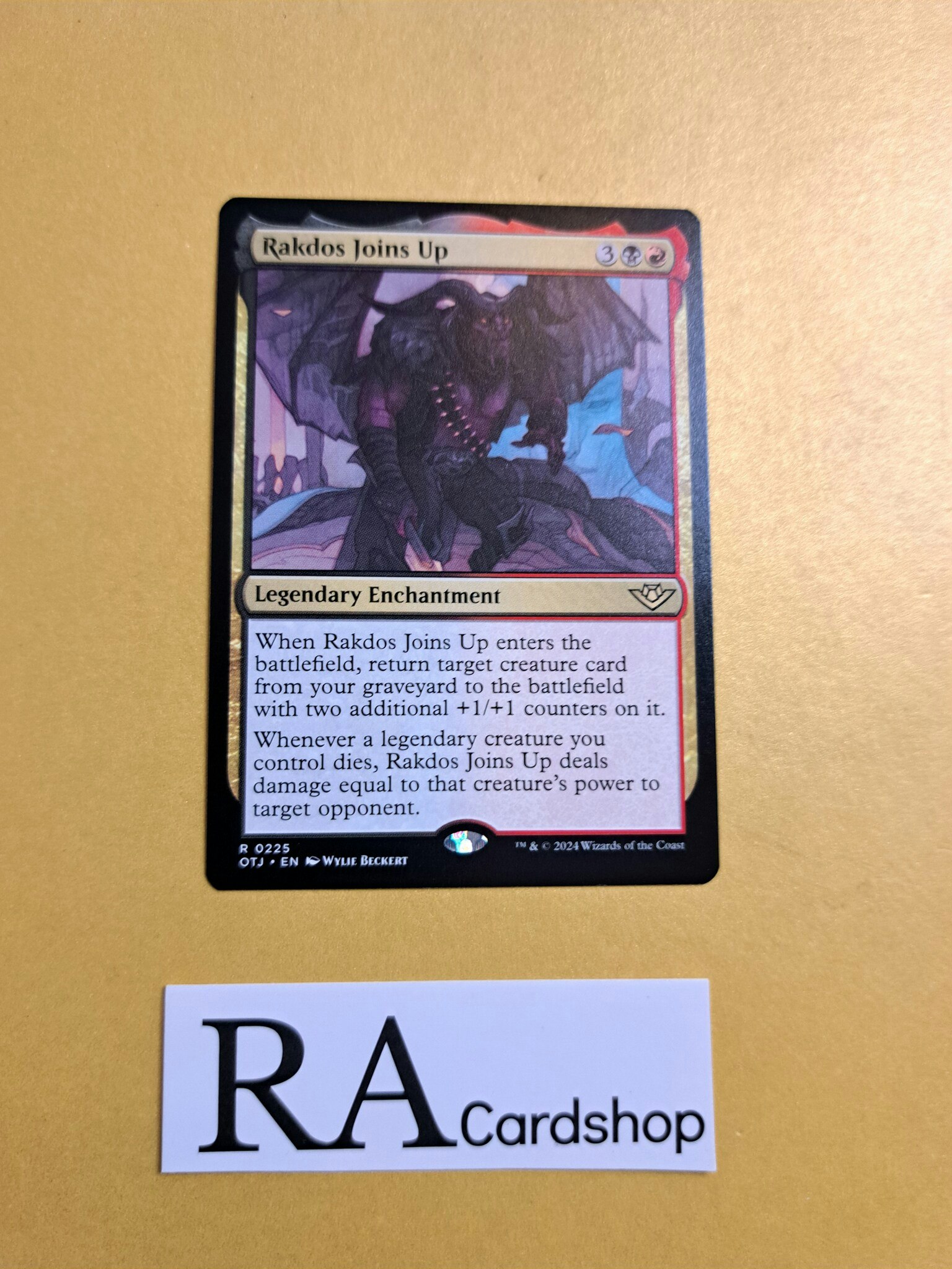 Rakdos Joins Up Rare 0225 Outlaws of Thunder Junction (OTJ) Magic the Gathering