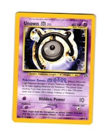 Unown M 49/75 Uncommon Neo Discovery Pokemon