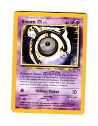 Unown M 49/75 Uncommon Neo Discovery Pokemon