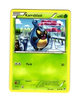 Karrablast Common 6/101 Plasma Blast Pokemon