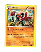 Throh Common 51/101 Plasma Blast Pokemon
