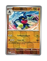 Toxicroak Reverse Holo Common 024/064 Shrouded Fable Pokemon