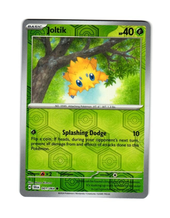 Joltik Reverse Holo Common 001/064 Shrouded Fable Pokemon