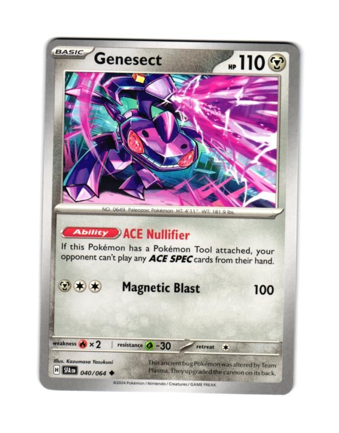 Genesect Uncommon 040/064 Shrouded Fable Pokemon