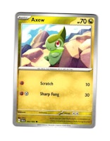 Axew Common 044/064 Shrouded Fable Pokemon