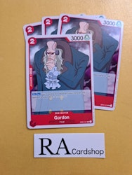 Gordon Uncommon Playset OP01-011 Romance Dawn One Piece Card Game