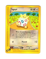 Togepi Common 114/165 Aquapolis Pokemon