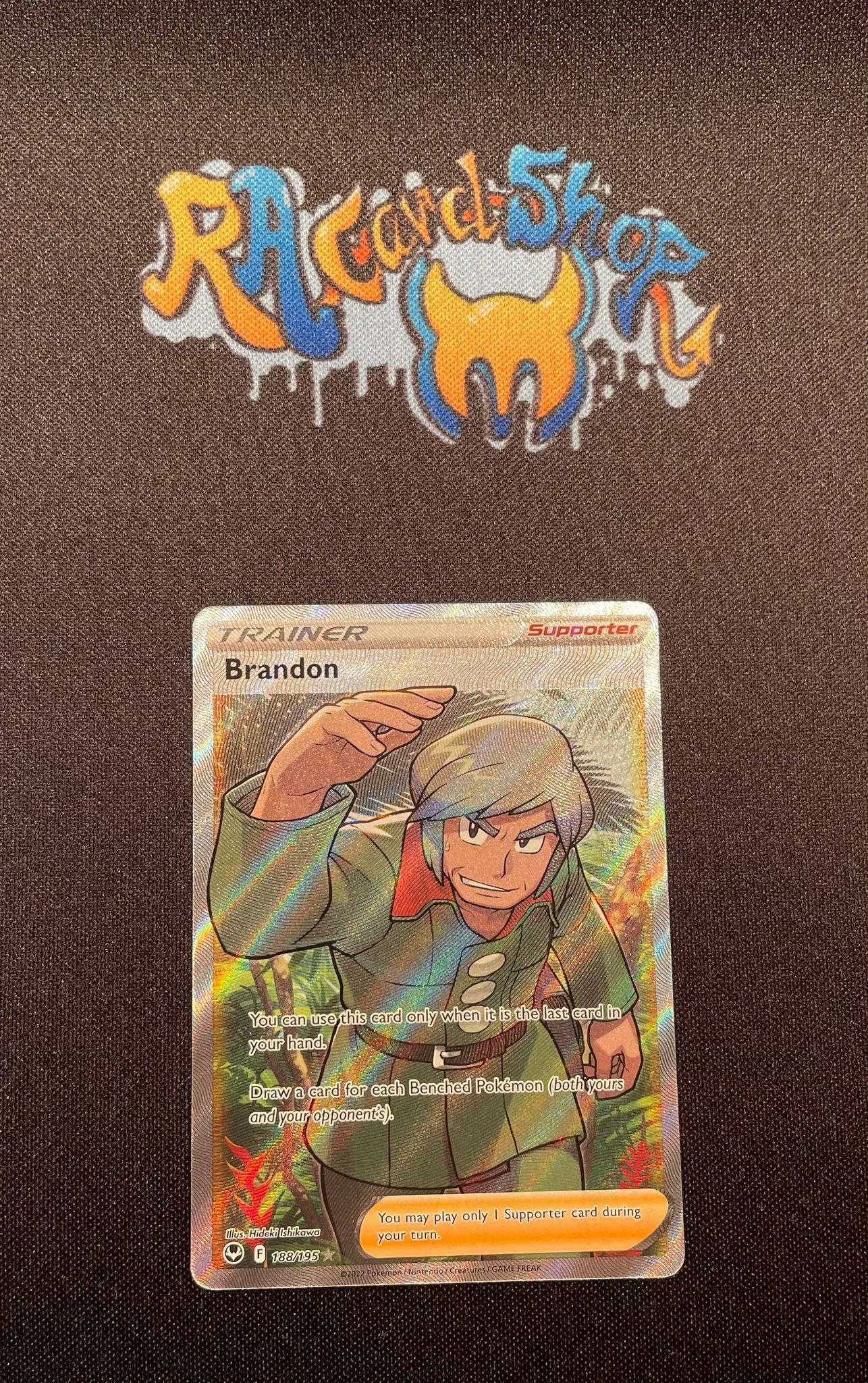 Brandon 188/195 Silver Tempest Pokemon