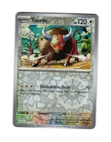 Tauros Reverse Holo Common 112/142 Stellar Crown Pokemon