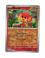 Pansear Reverse Holo Common 021/142 Stellar Crown Pokemon
