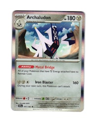 Archaludon Holo Rare 107/142 Stellar Crown Pokemon
