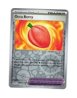 Occa Berry Reverse Holo Uncommon 140/142 Stellar Crown Pokemon