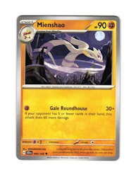 Mienshao Uncommon 084/142 Stellar Crown Pokemon