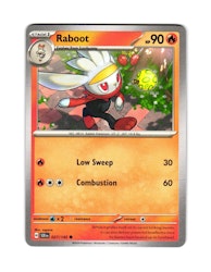 Raboot Common 027/142 Stellar Crown Pokemon