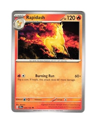 Rapidash Uncommon 020/142 Stellar Crown Pokemon