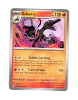 Salazzle Uncommon 024/142 Stellar Crown Pokemon