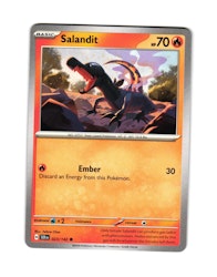 Salandit Common 023/142 Stellar Crown Pokemon