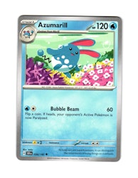 Azumarill Uncommon 034/142 Stellar Crown Pokemon