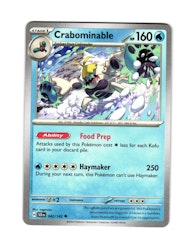 Crabominable Uncommon 042/142 Stellar Crown Pokemon