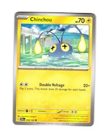 Chinchou Common 048/142 Stellar Crown Pokemon