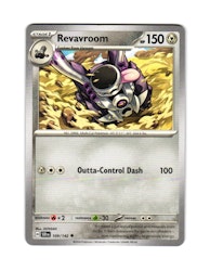 Revavroom Uncommon 109/142 Stellar Crown Pokemon