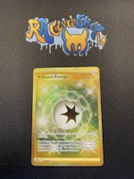 V Guard Energy Secret Rare 215/195 Rainbow Silver Tempest Pokemon