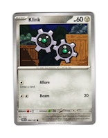 Klink Common 099/142 Stellar Crown Pokemon