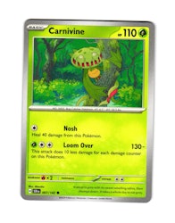 Carnivine Common 007/142 Stellar Crown Pokemon