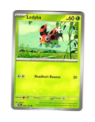 Ledyba Common 002/142 Stellar Crown Pokemon