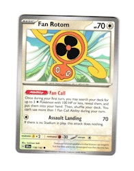 Fan Rotom Common 118/142 Stellar Crown Pokemon